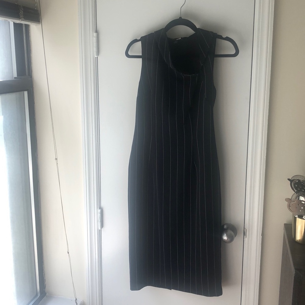 Black halo sheath Vince dress